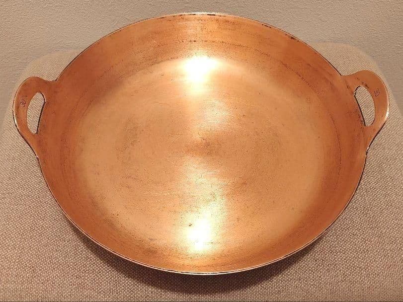 純銅製 業務用 天ぷら鍋 30cm 2mm厚 送料込み
