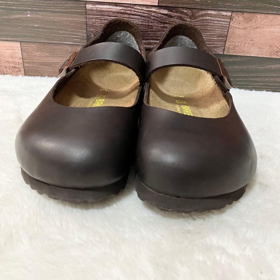 美品 ビルケンシュトック MANTOVA メリージェーン レザー シューズ 35