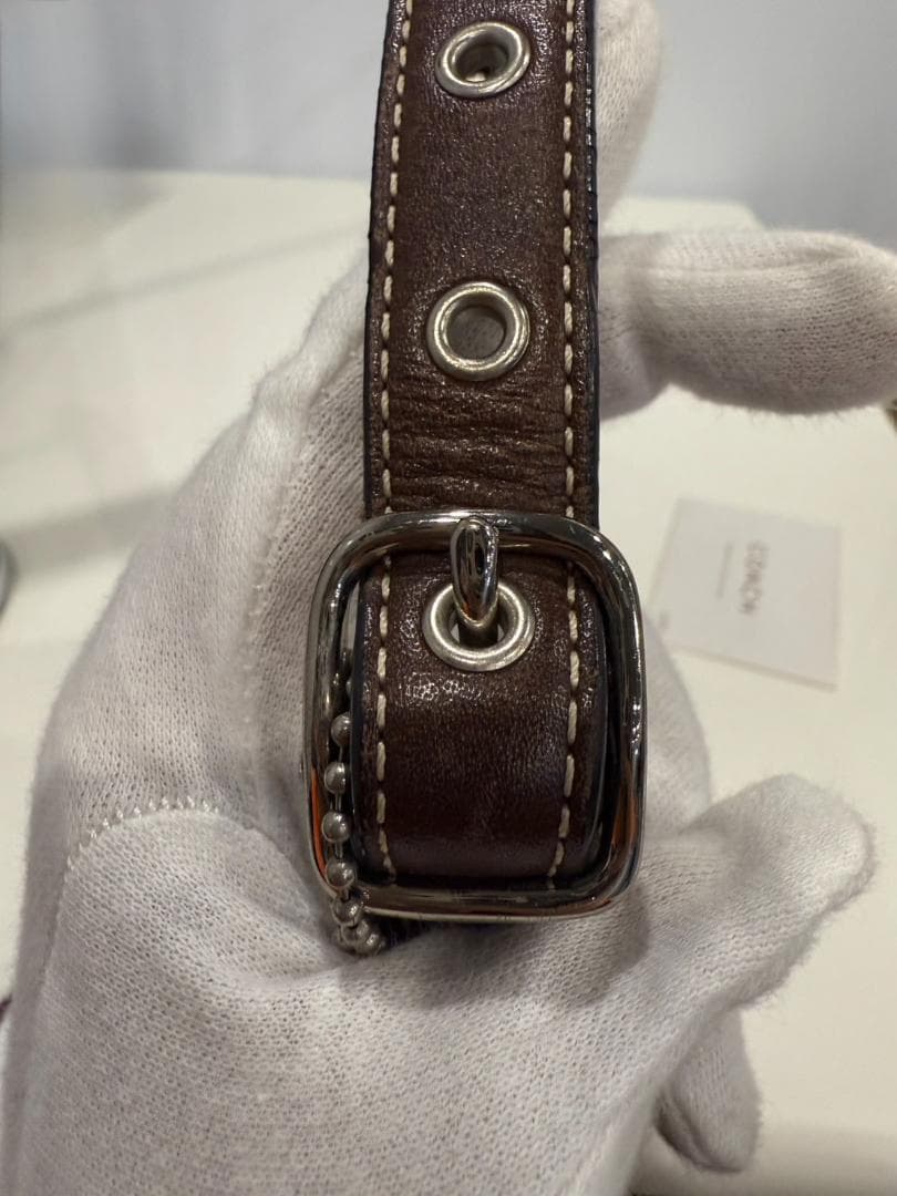 COACH ワンショルダーバッグ ワインレッド