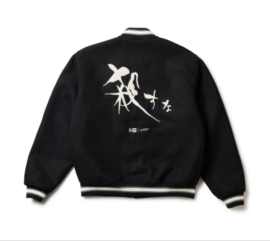 t*9様 NEW ERA メルトン ヴァーシティジャケット 岡本太郎 スタジャン