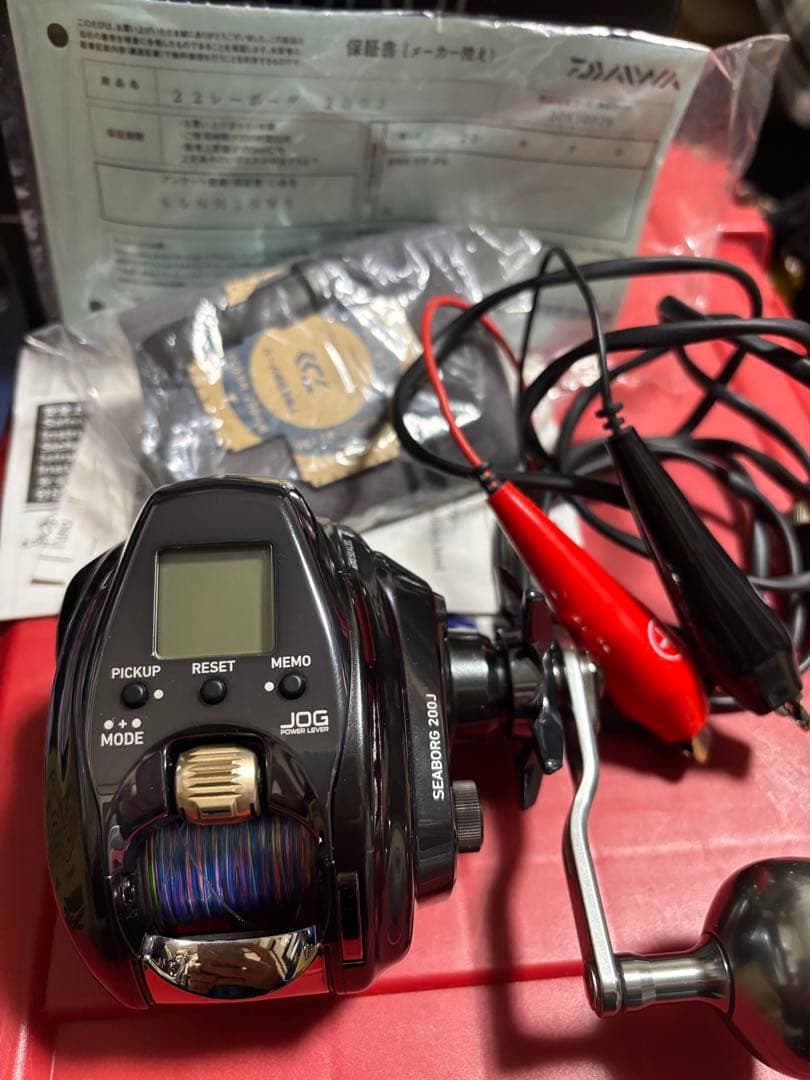 最終値下げダイワ 22 SEABORG 200J 電動リール