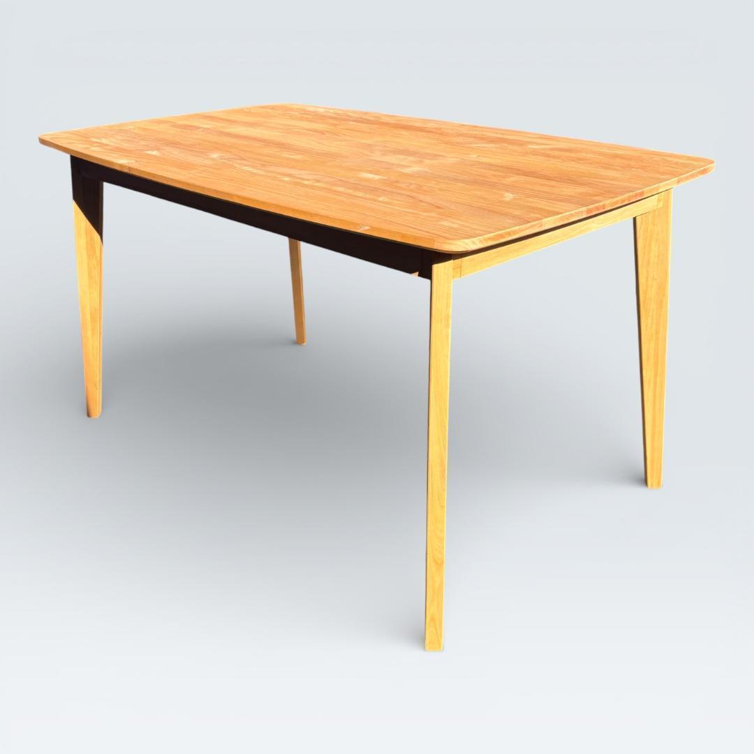 モモナチュラル ダイニングテーブル 135cm 天然木【送料込】