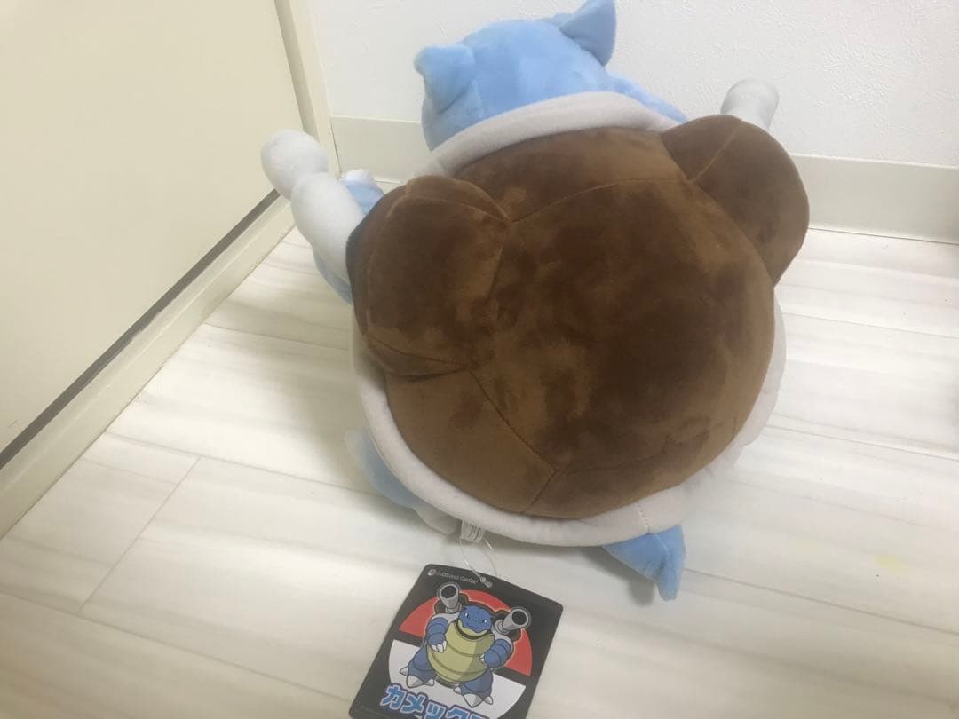 初期カラー　レア　カメックス　2019 ポケモンセンター　タグ付き　ぬいぐるみ