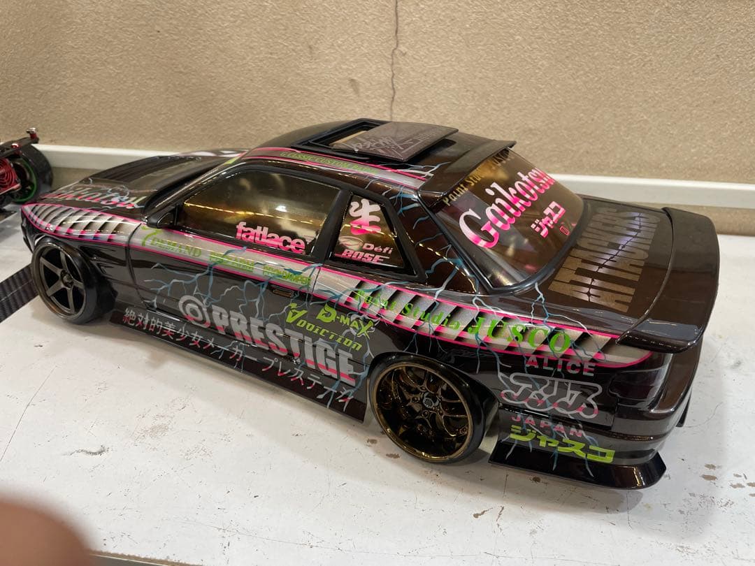 addiction アディクション D-MAX S13シルビア ラジコンボディ