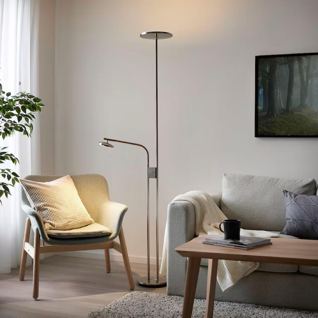 新品♥︎未開封 イスヤクト IKEA フロアアップライト 読書ランプ フロアランプ