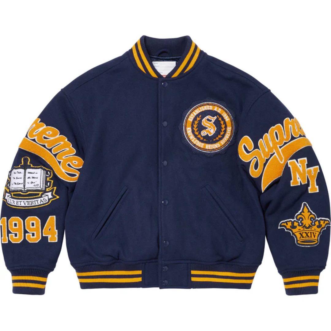 Supreme Veritas Varsity Jacket 『Ｍ』