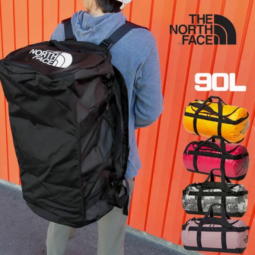 ノースフェイス バッグ ダッフルバッグ ボストンバッグ NM82366 黒色