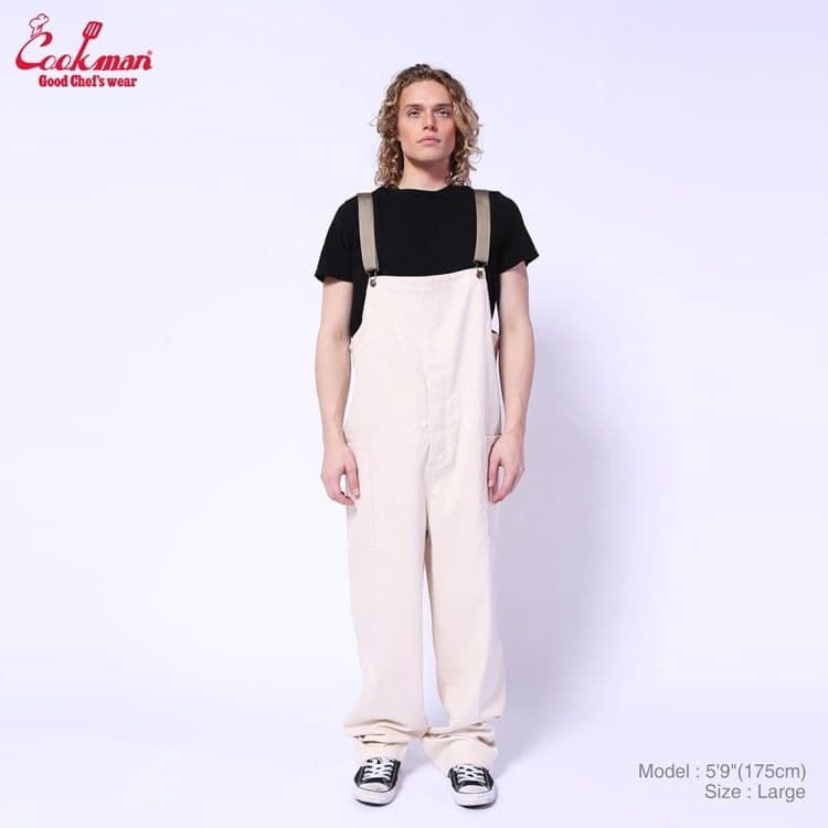 新品 Cookman クックマン デニム ナチュラル サイズL 即日発送
