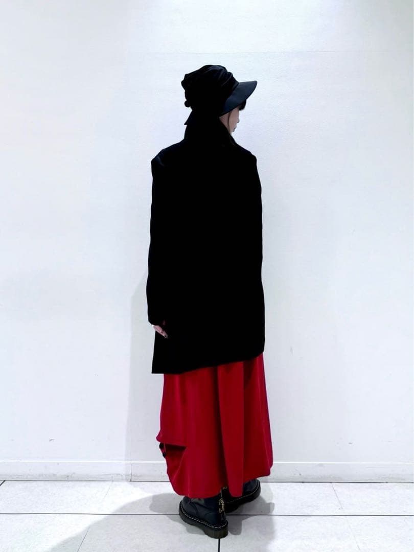 Y’s Yohji Yamamoto アシンメトリー ギャザー キュプラ ハット