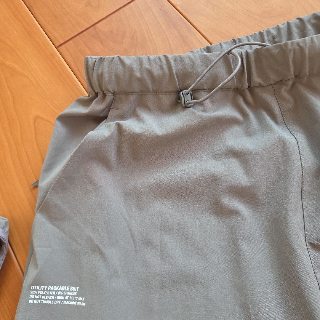 RefreshService　ユーティリティパッカブルスーツ　　グレー　M