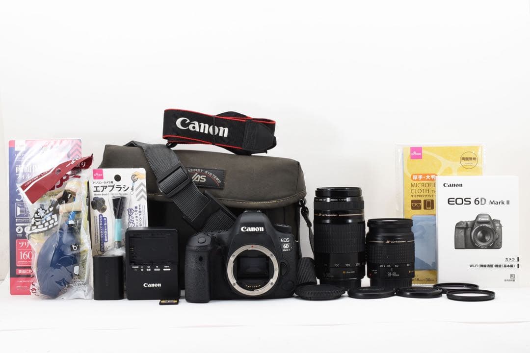 Wi-Fi/保証/一眼レフカメラ/Canon EOS 6D Mark II
