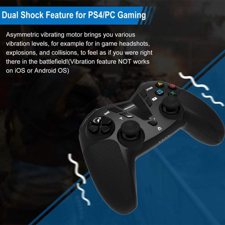 DarkWalker ワイヤレス Bluetooth モバイルコントローラー