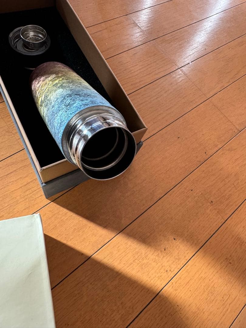 新品。純チタンボトル