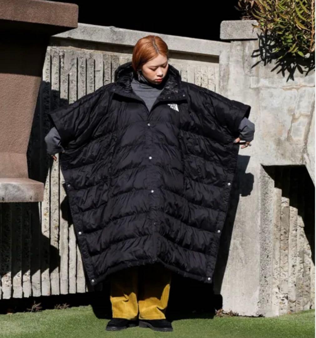 THE NORTH FACE パデッドポンチョコート フリーサイズ 新品未使用