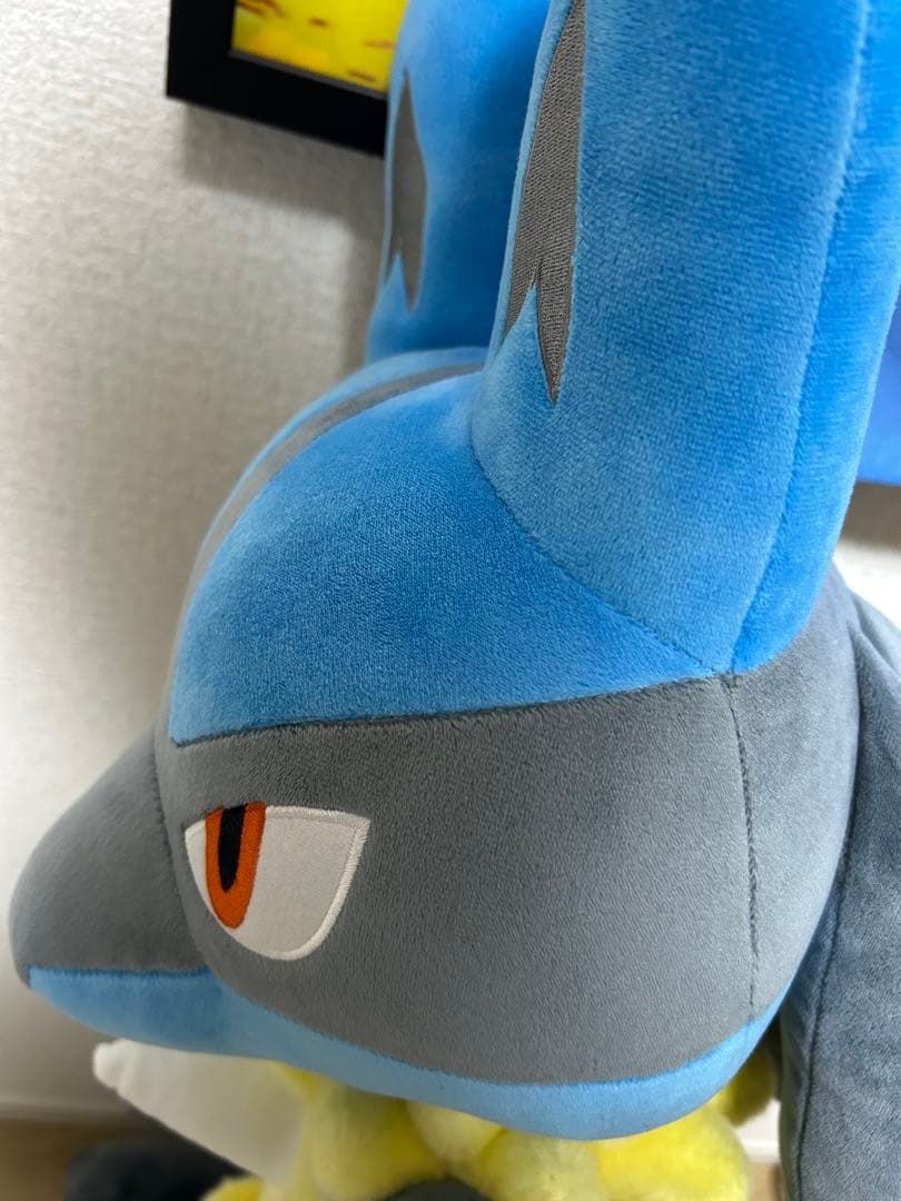 斬　ポケモンセンター ルカリオ 等身大ぬいぐるみ