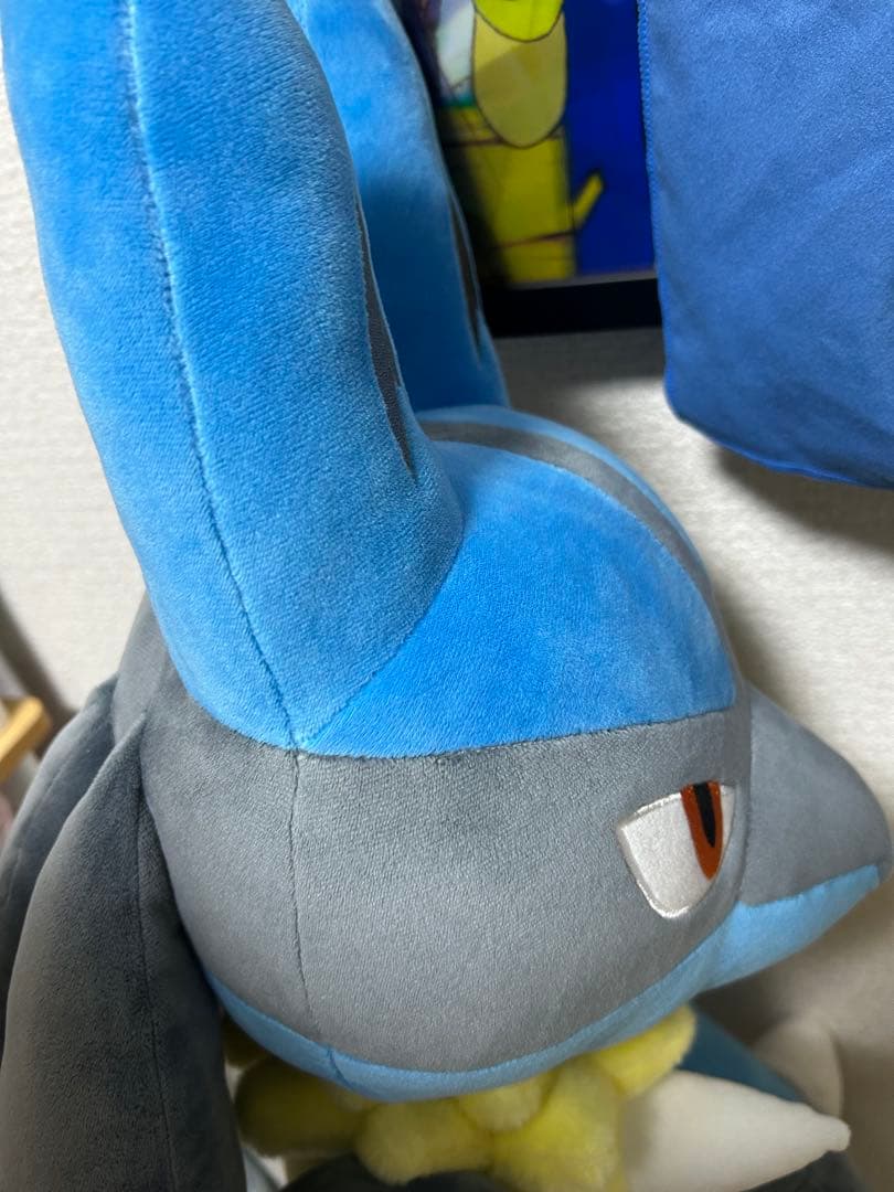 斬　ポケモンセンター ルカリオ 等身大ぬいぐるみ