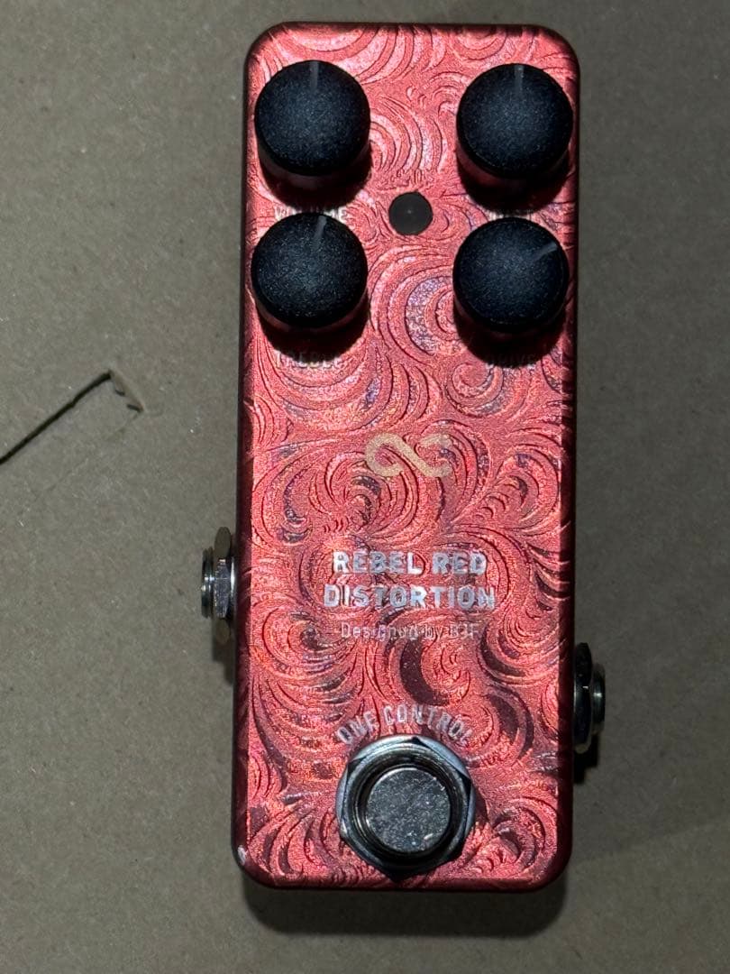 ギター REBEL RED DISTORTION 4K - One Control
