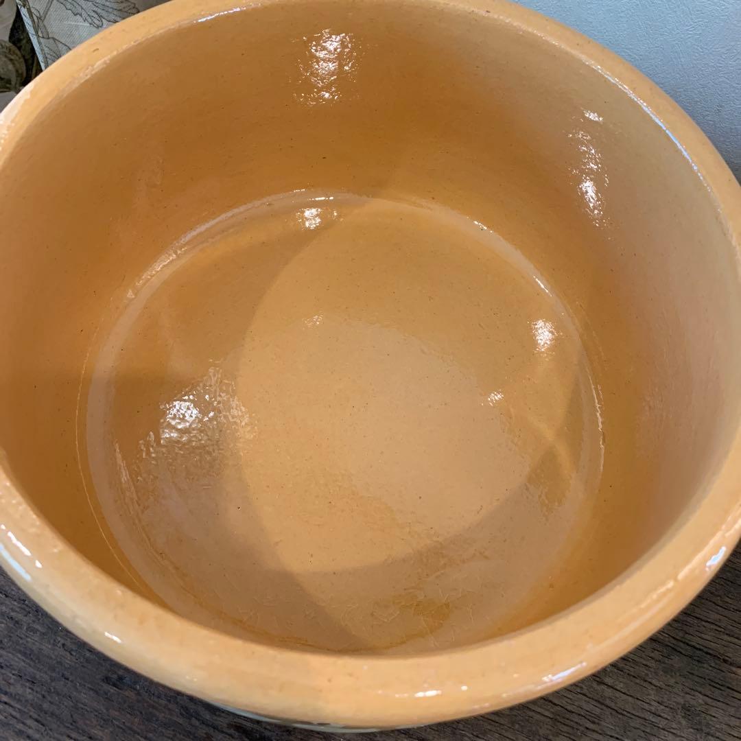 ［新品未使用］フランス製　陶器鍋