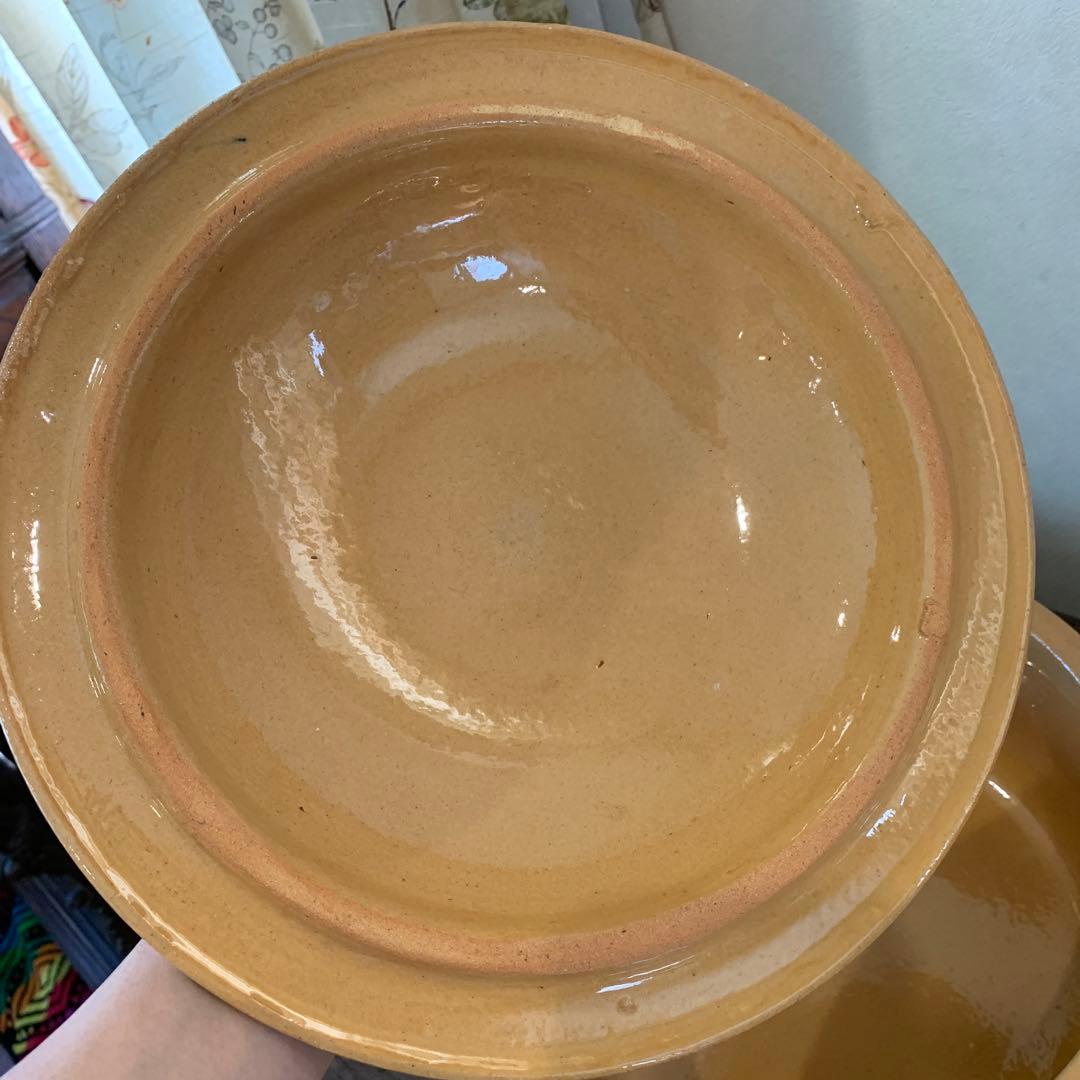 ［新品未使用］フランス製　陶器鍋