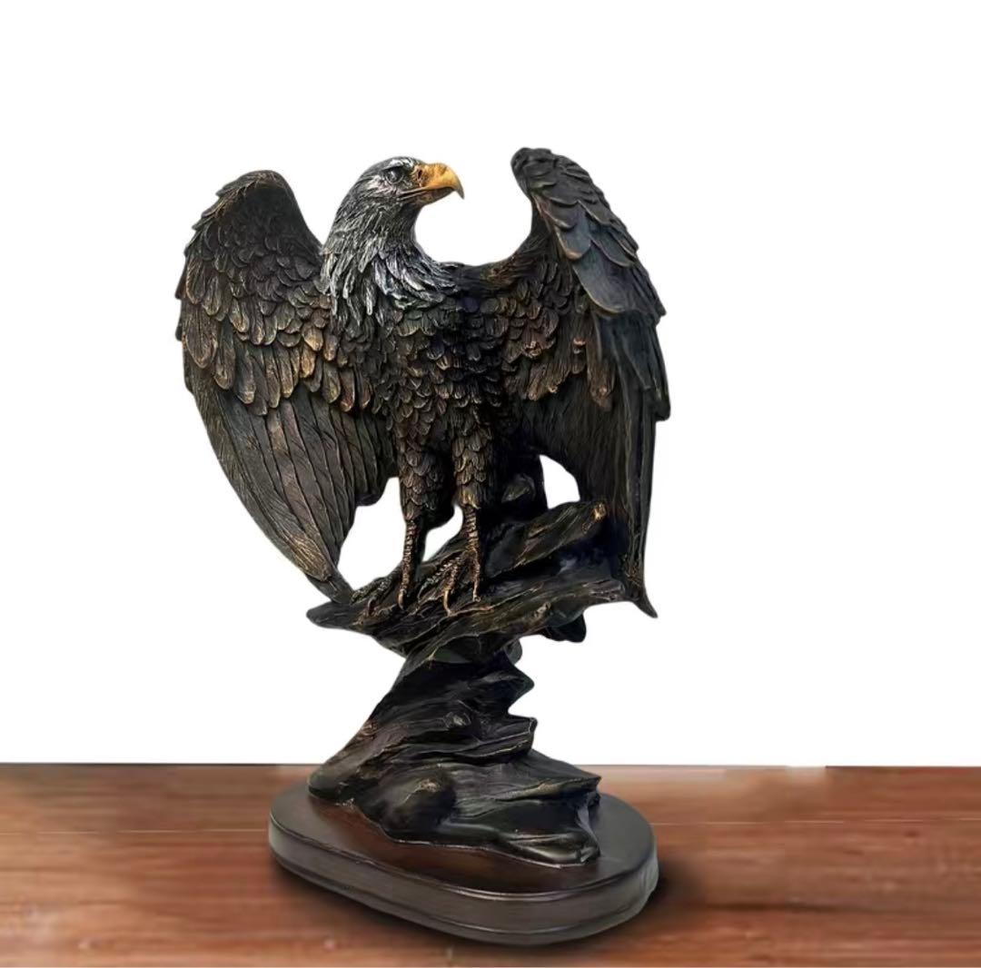 鷲 イーグル 彫刻 彫像 像 彫刻 鷹 Bird アメリカ雑貨 オシャレ