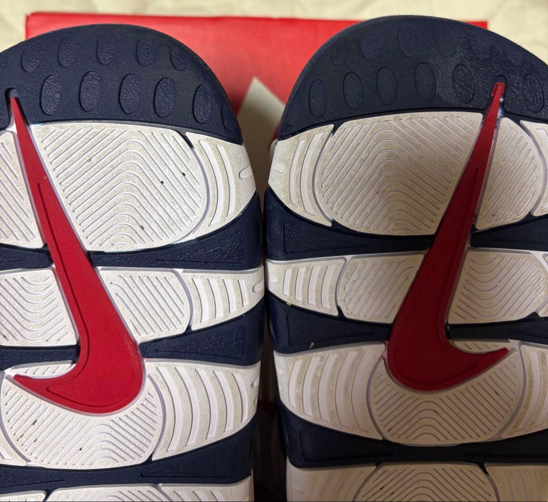 希少サイズNIKE ナイキ エアモアアップテンポ　スライドネイビー 29.0cm