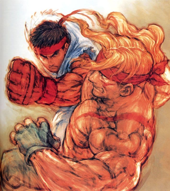 ストリートファイター30thアニバーサリーコレクション下敷き