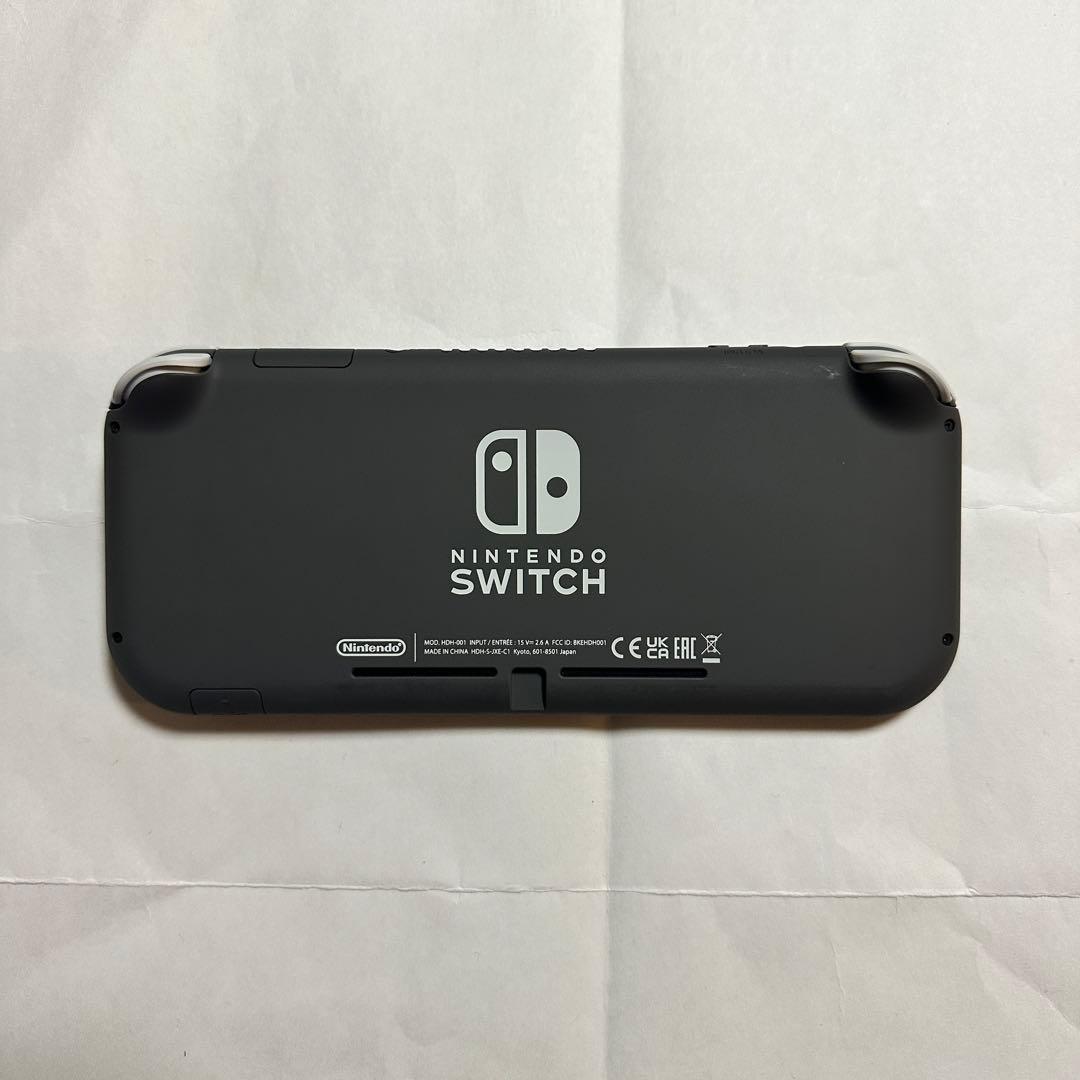 Nintendo Switch Lite グレー 本体 付属品完備
