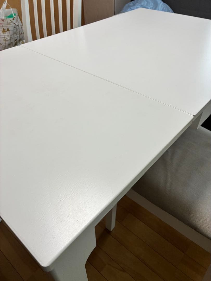 【定価49,990円分】 IKEA 伸長式ダイニングテーブル チェア 半額以下