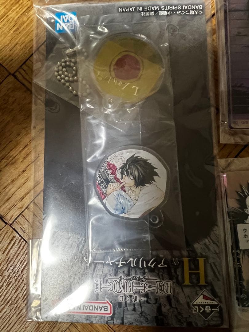 一番くじ　DEATH NOTE B賞Lフィギュア＋下位賞4点セット
