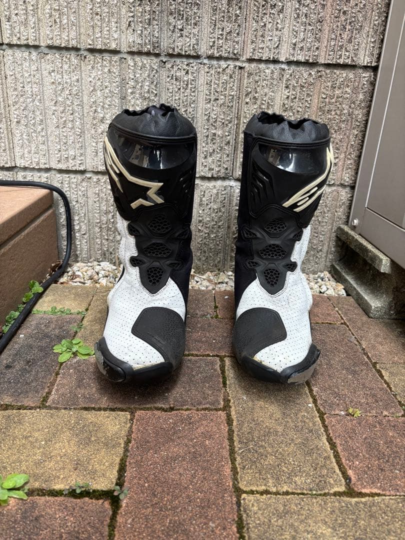 Alpinestars バイクブーツ ホワイト/ブラック
