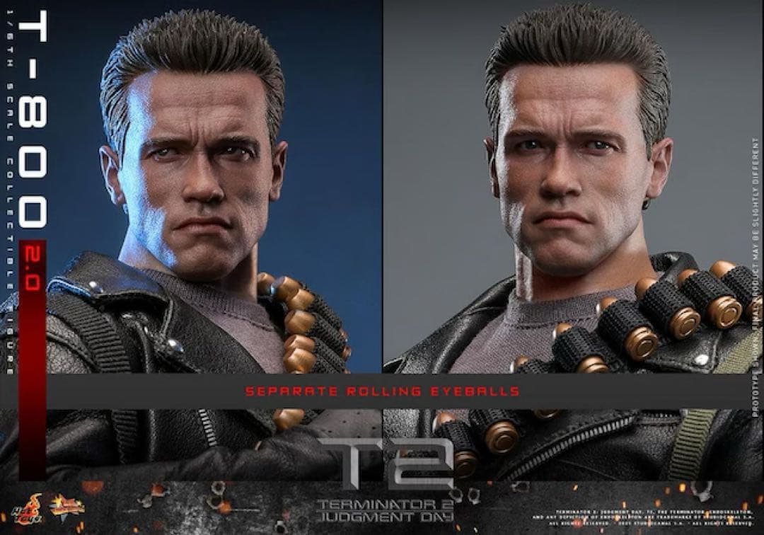 ホットトイズ 1/6 『ターミネーター2』 T-800（2.0版）MMS795