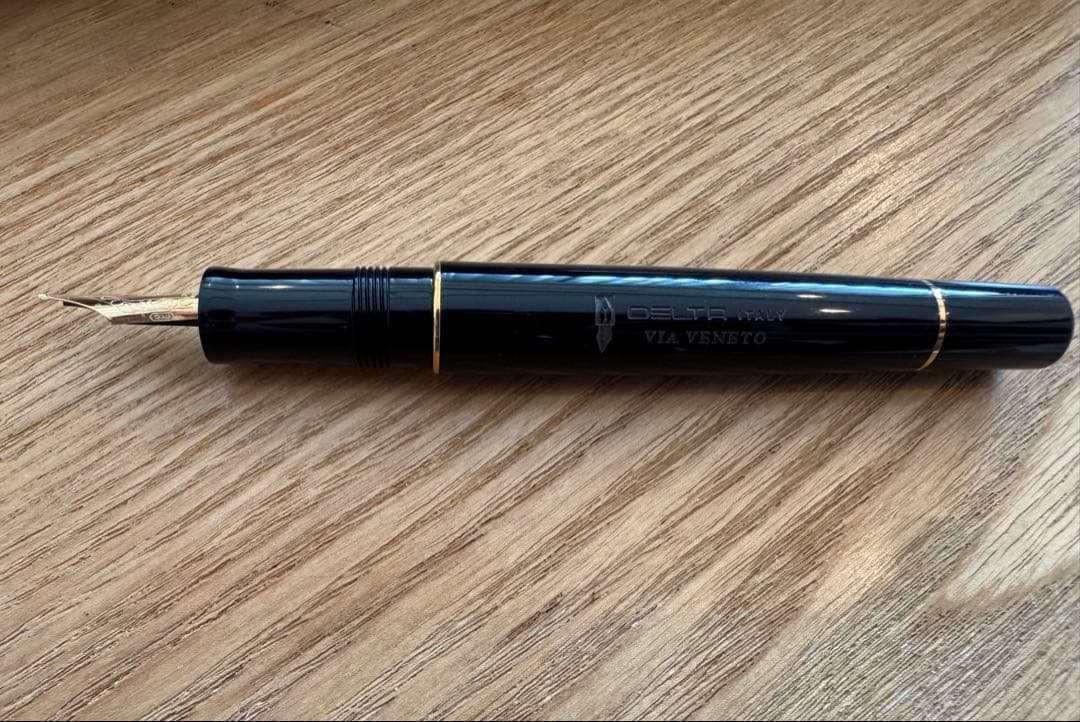 DELTA Via Veneto 14K585 未使用 付属品完備 イタリア製