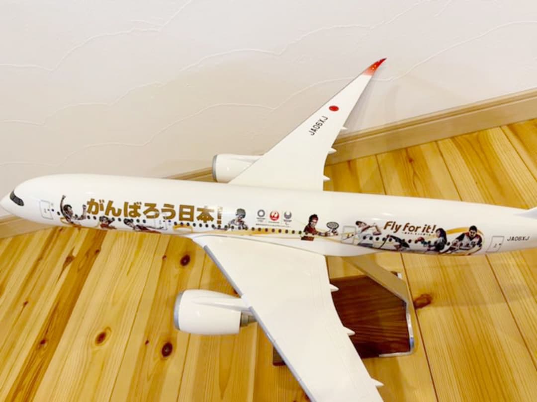 大型！東京オリンピック！特別塗装機　飛行機　模型
