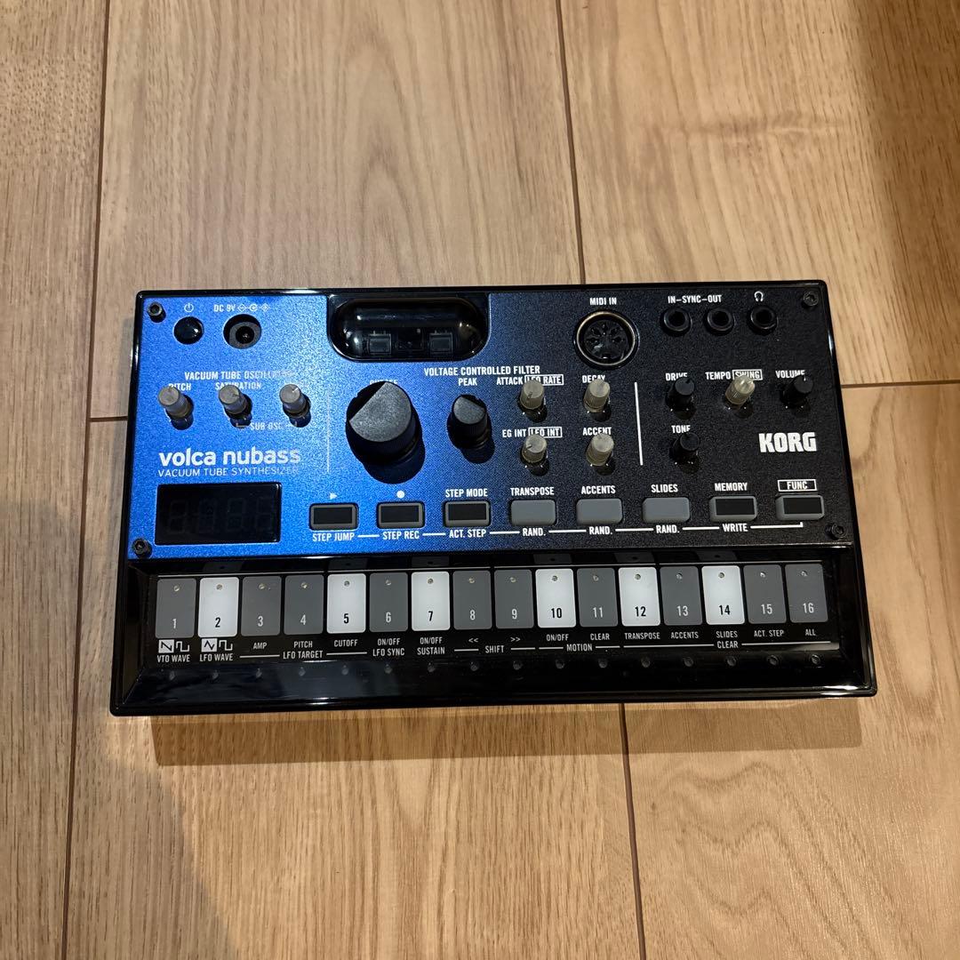 鍵盤楽器 KORG volca nubass
