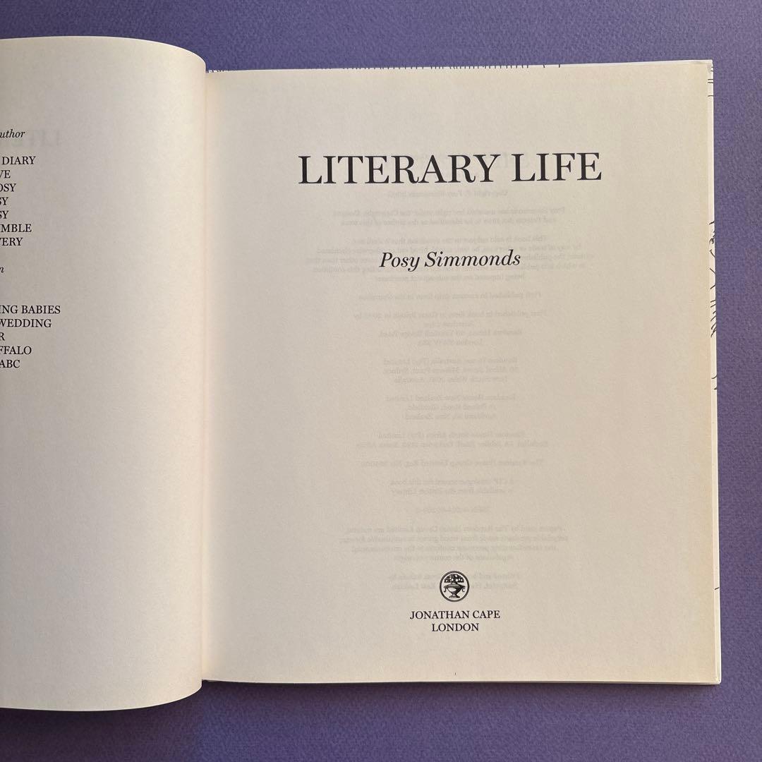 洋書 Posy Simmonds Literary Life