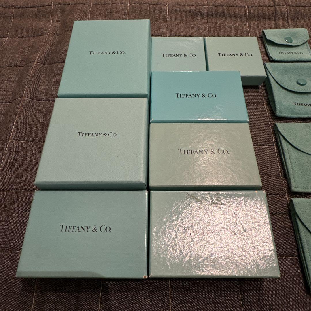 TIFFANY&Co ティファニー 箱 ジュエリーポーチ アクセサリー巾着袋