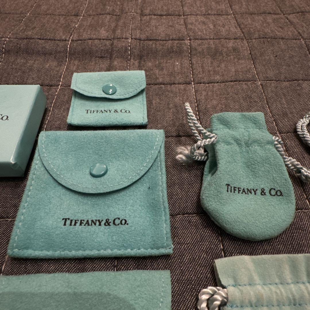 TIFFANY&Co ティファニー 箱 ジュエリーポーチ アクセサリー巾着袋