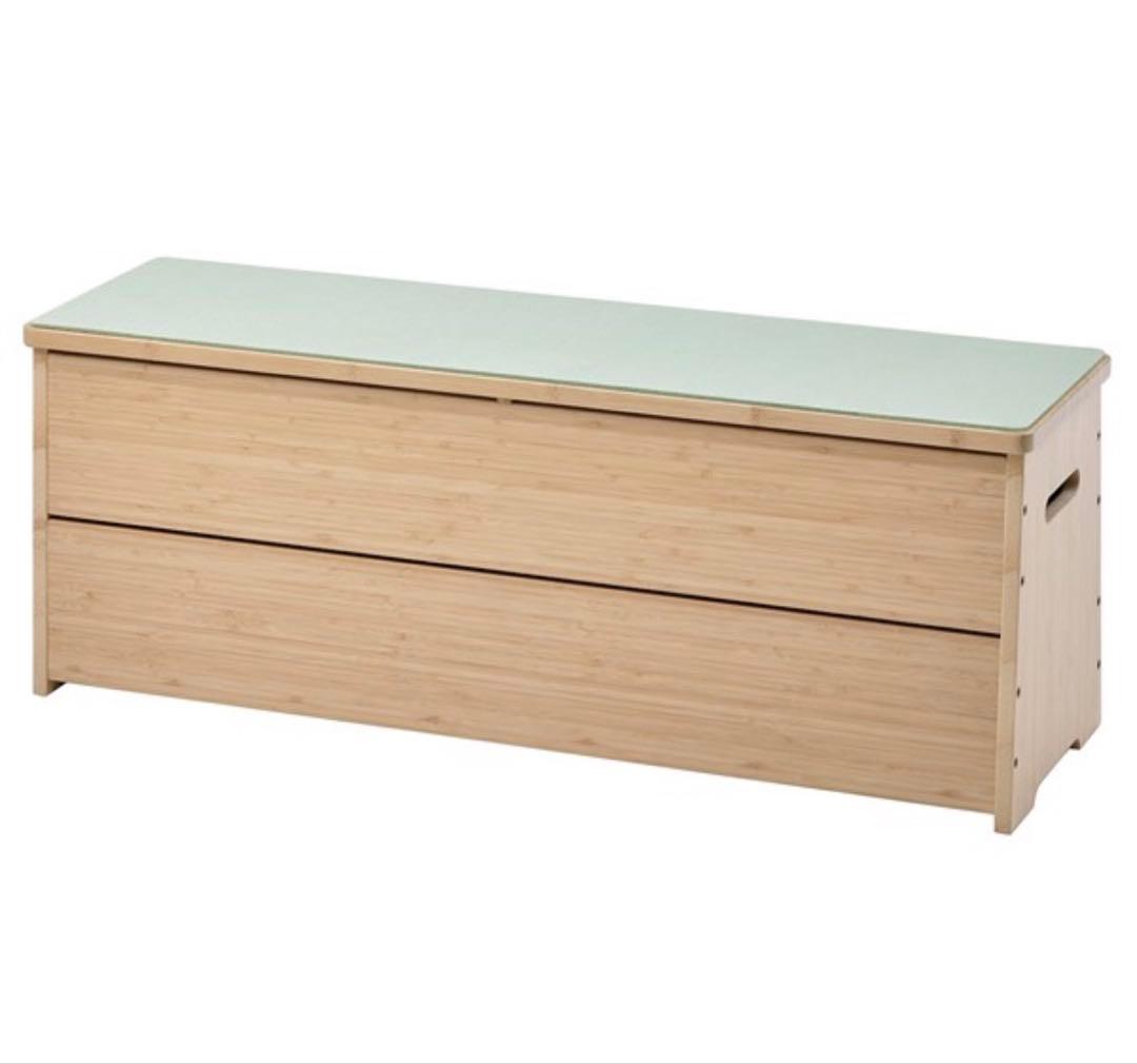 IKEA ダイリエン ベンチ収納付き