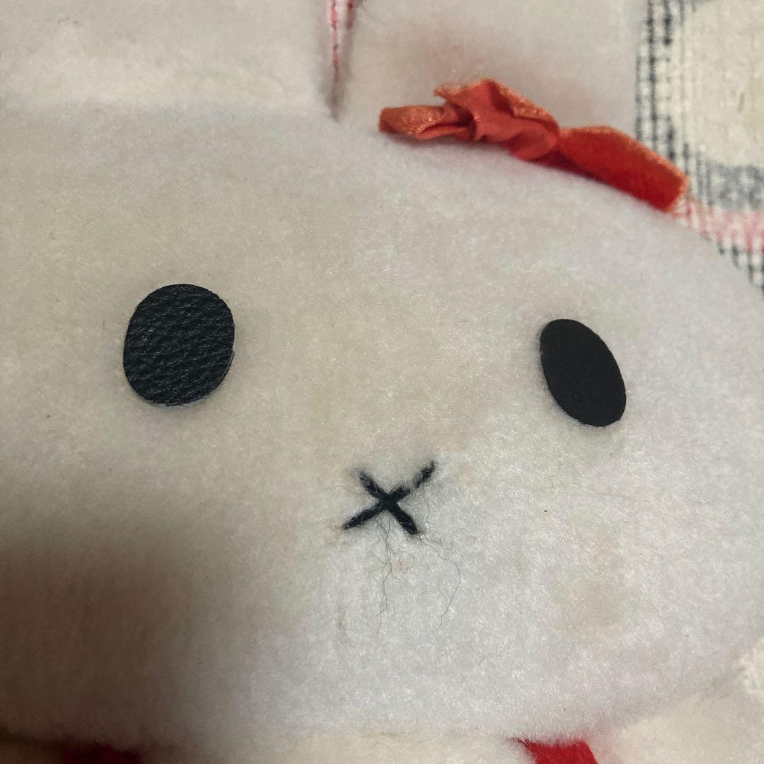 昭和レトロ　ウサギ　ぬいぐるみ　中古品　メーカー名不明　サンリオかな？