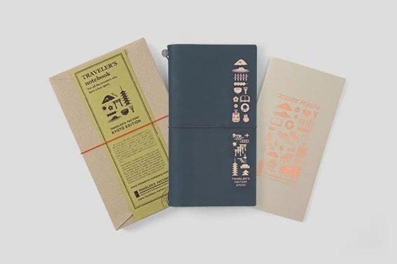 ノート・メモ帳 Traveler's Factory Kyoto Limited Edition