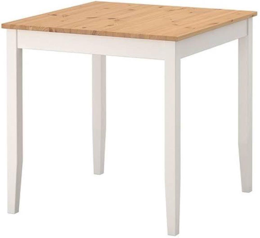 IKEA LERHAMN ダイニングテーブルと椅子セット
