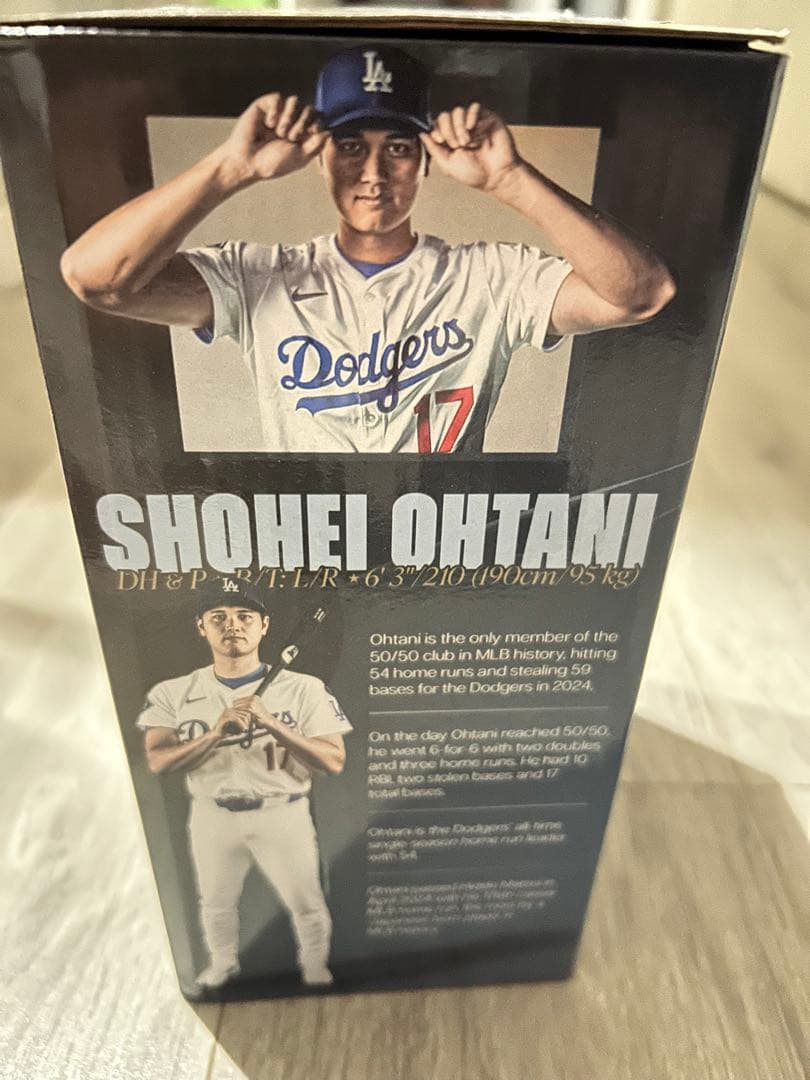 Shohei Ohtani 大谷翔平 50/50 ボブルヘッド 5-15配布