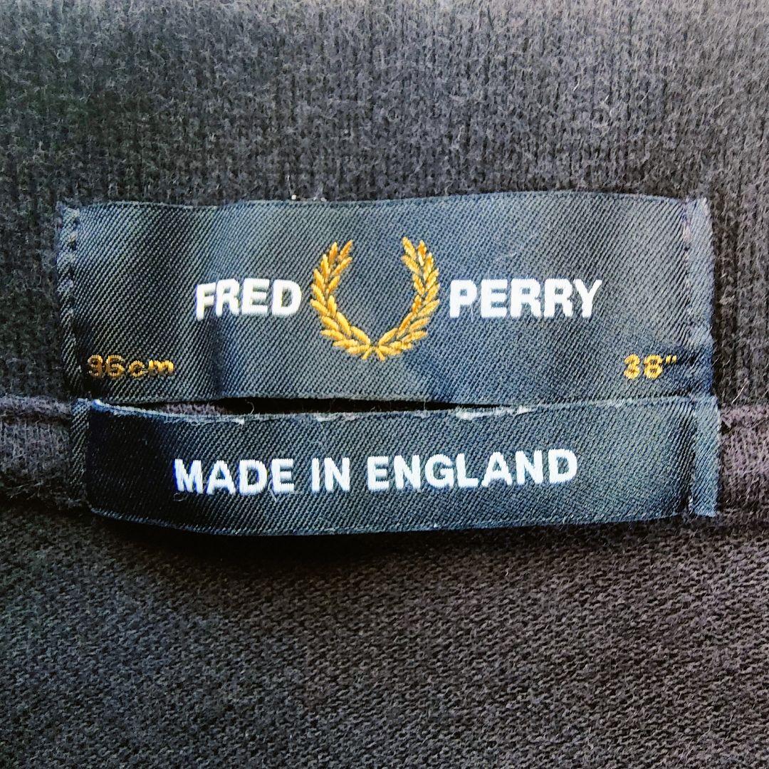 FRED PERRYフレッドペリー M12半袖ポロシャツ38 M イングランド製