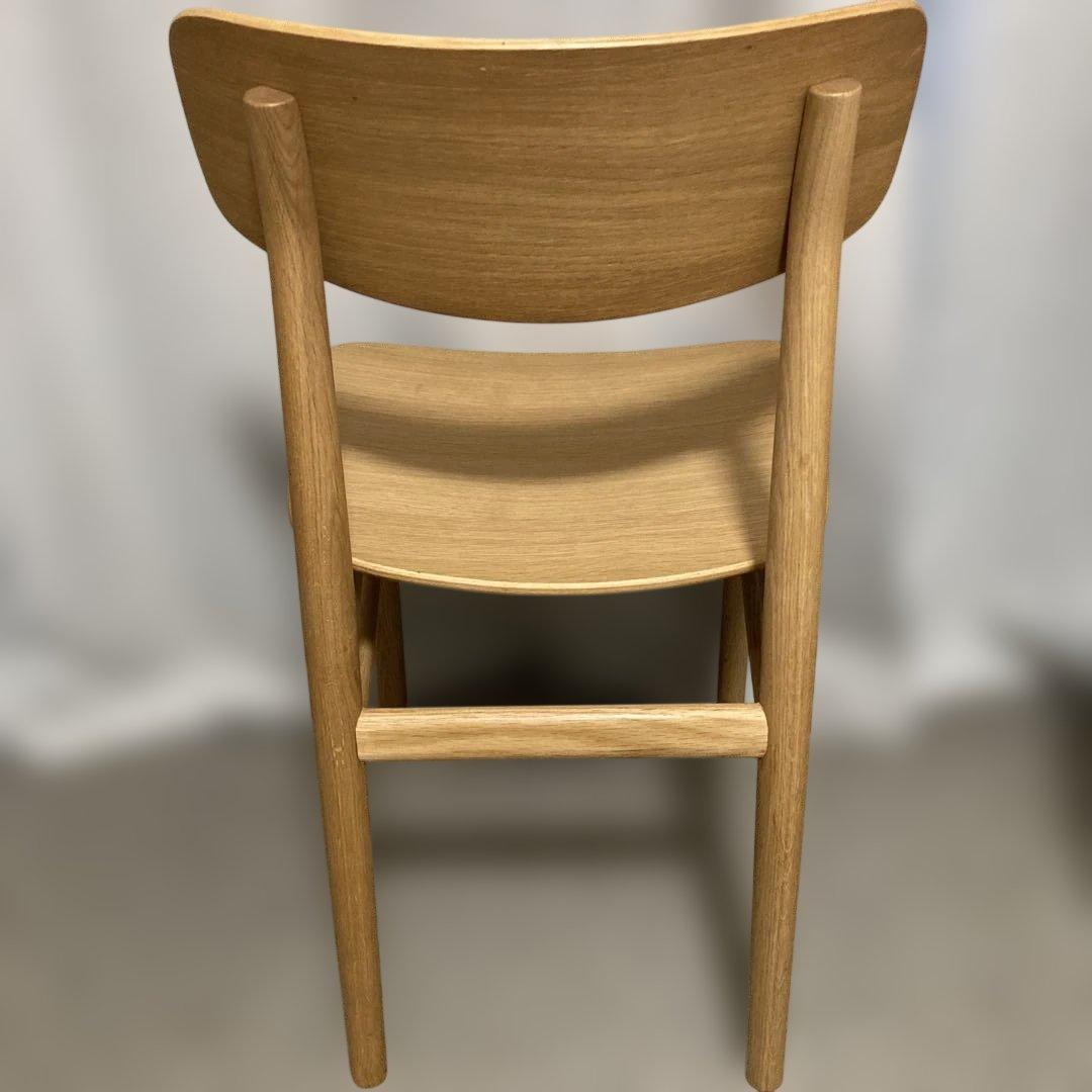 【無印良品】ラウンドチェア オーク材