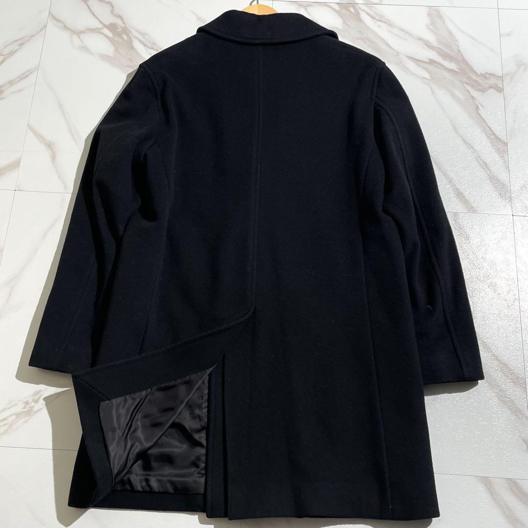 美品 マッキントッシュ 白タグ ダブル ウールコート XL カバー付 【173