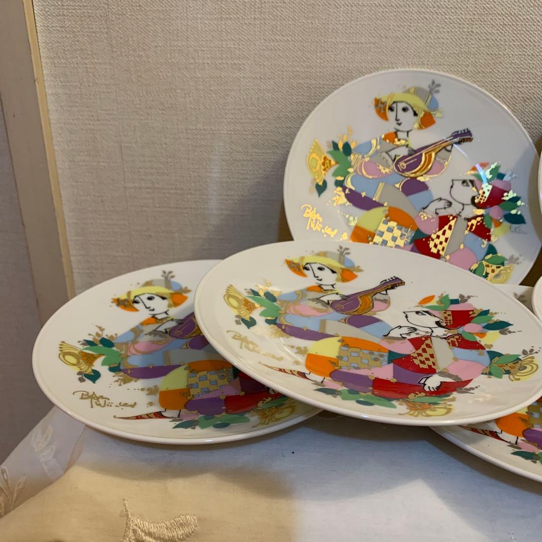 ★ローゼンタール　プレート7枚 ビョルンビンブラッド　北欧　美品！