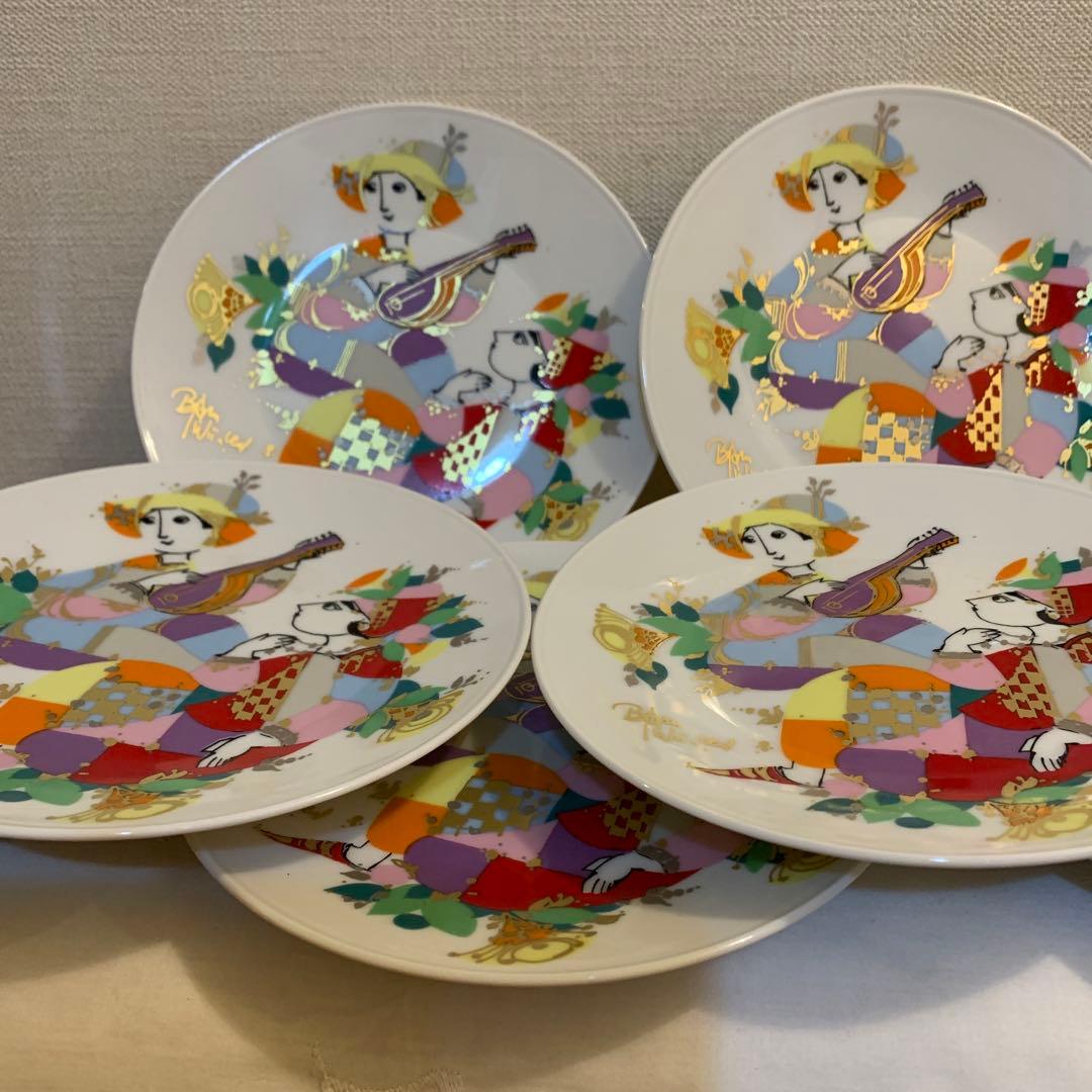 ★ローゼンタール　プレート7枚 ビョルンビンブラッド　北欧　美品！