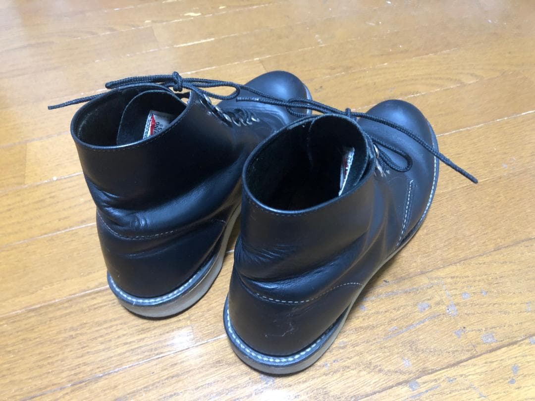 REDWING　レッドウィング　8165　プレーントゥ　us9D　27㎝　黒