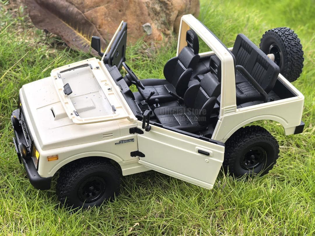 【新品】WPL スズキ ジムニー 幌(JA11C) C74-1 RTR・ホワイト