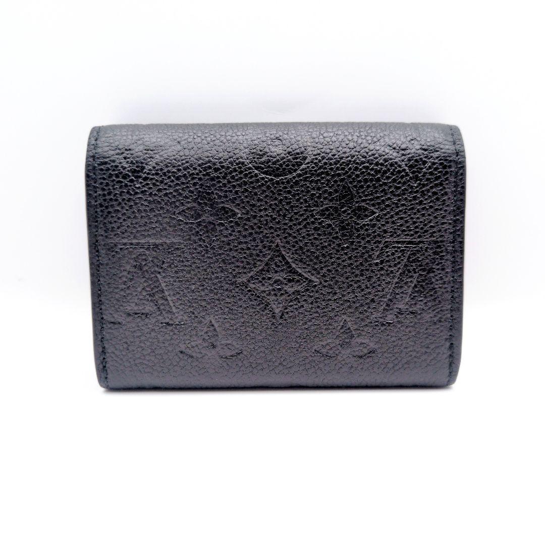IC搭載 美品✨ルイヴィトン ミニ財布 ポルトモネ ロザリ アンプラント 黒